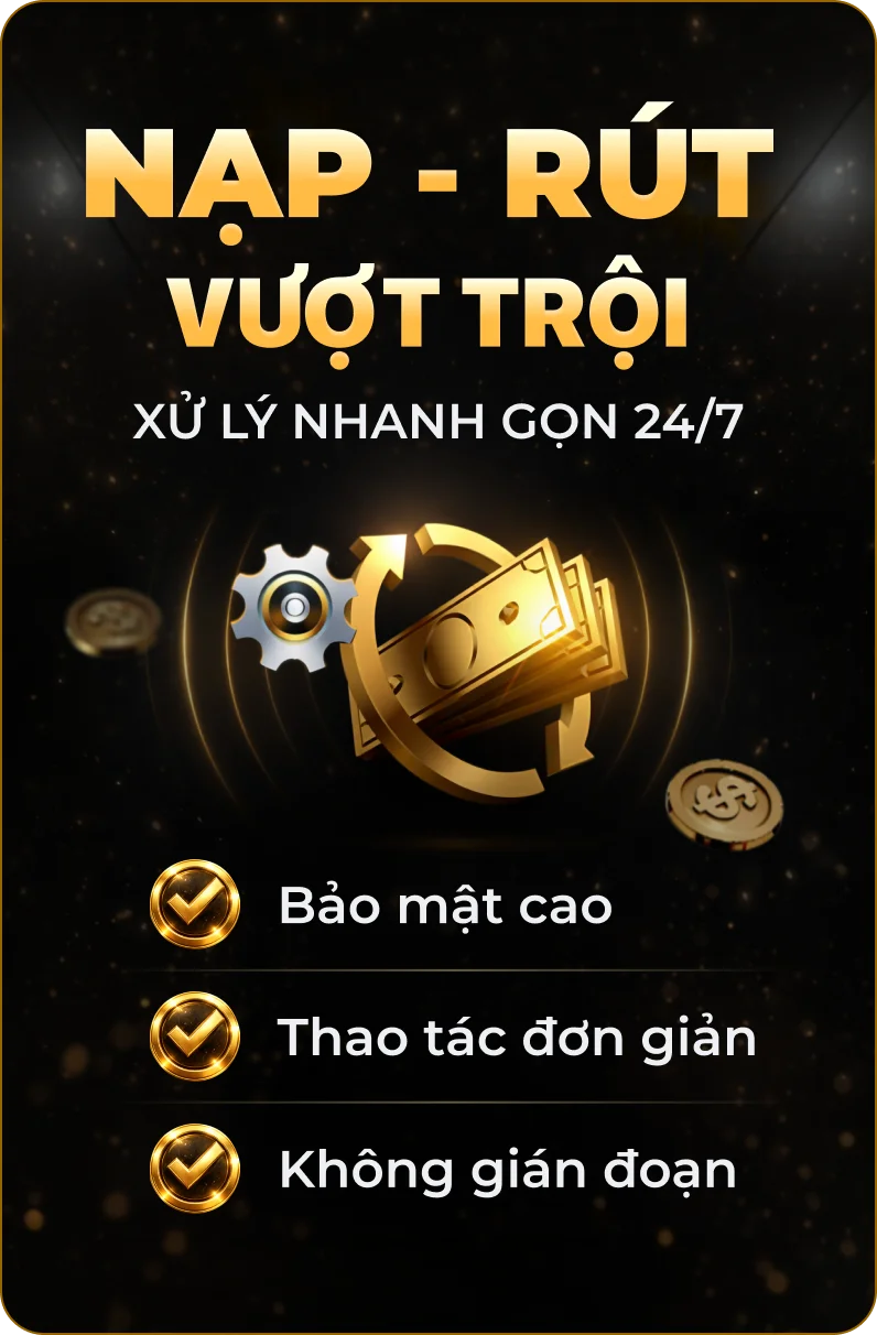 nạp rút vượt trội