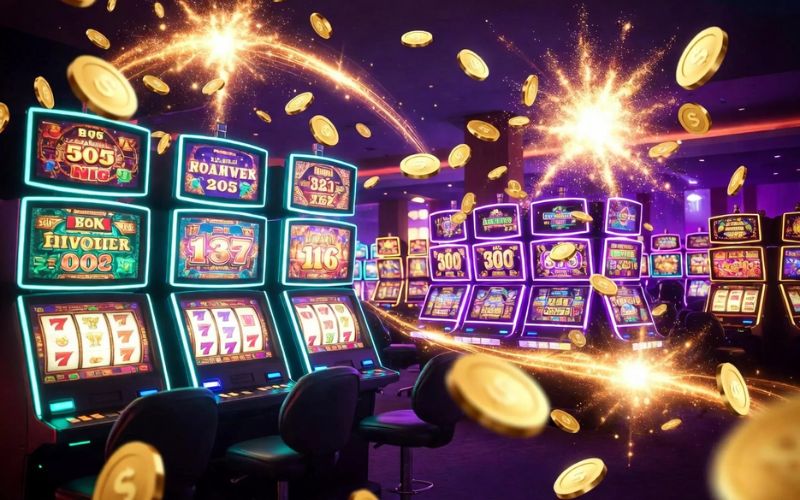 máy nổ hũ Hitclub với hiệu ứng quay thưởng